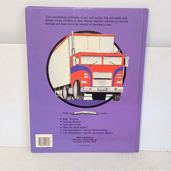 Vintage 1985 Cars and Trucks by Karen Rissing Hardcover 1st Printing - Picture 11 of 12